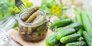 Gherkins-in-Vinegar